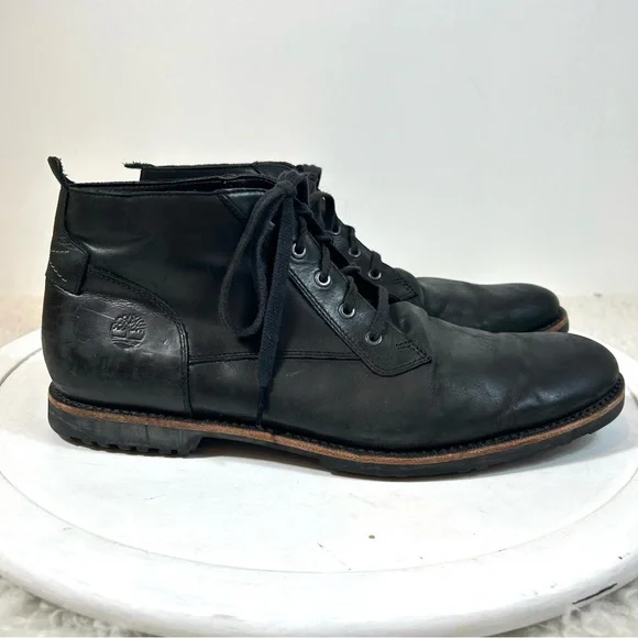 Timberland Kendrick Chukka Boots In Black Waterproof Leather - Picture 3 of 10